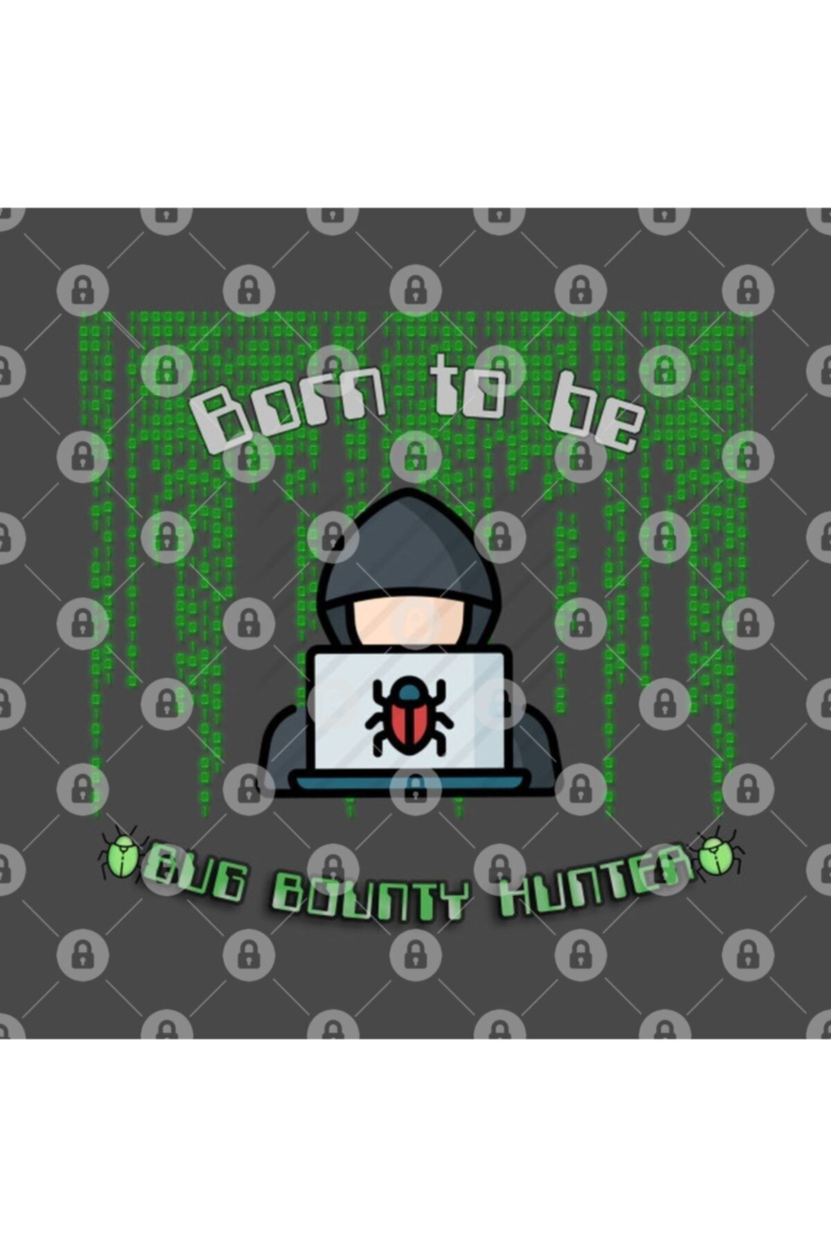 TatFast-Born To Be Bug Bounty Hunter Binary Programming Code Mug 3