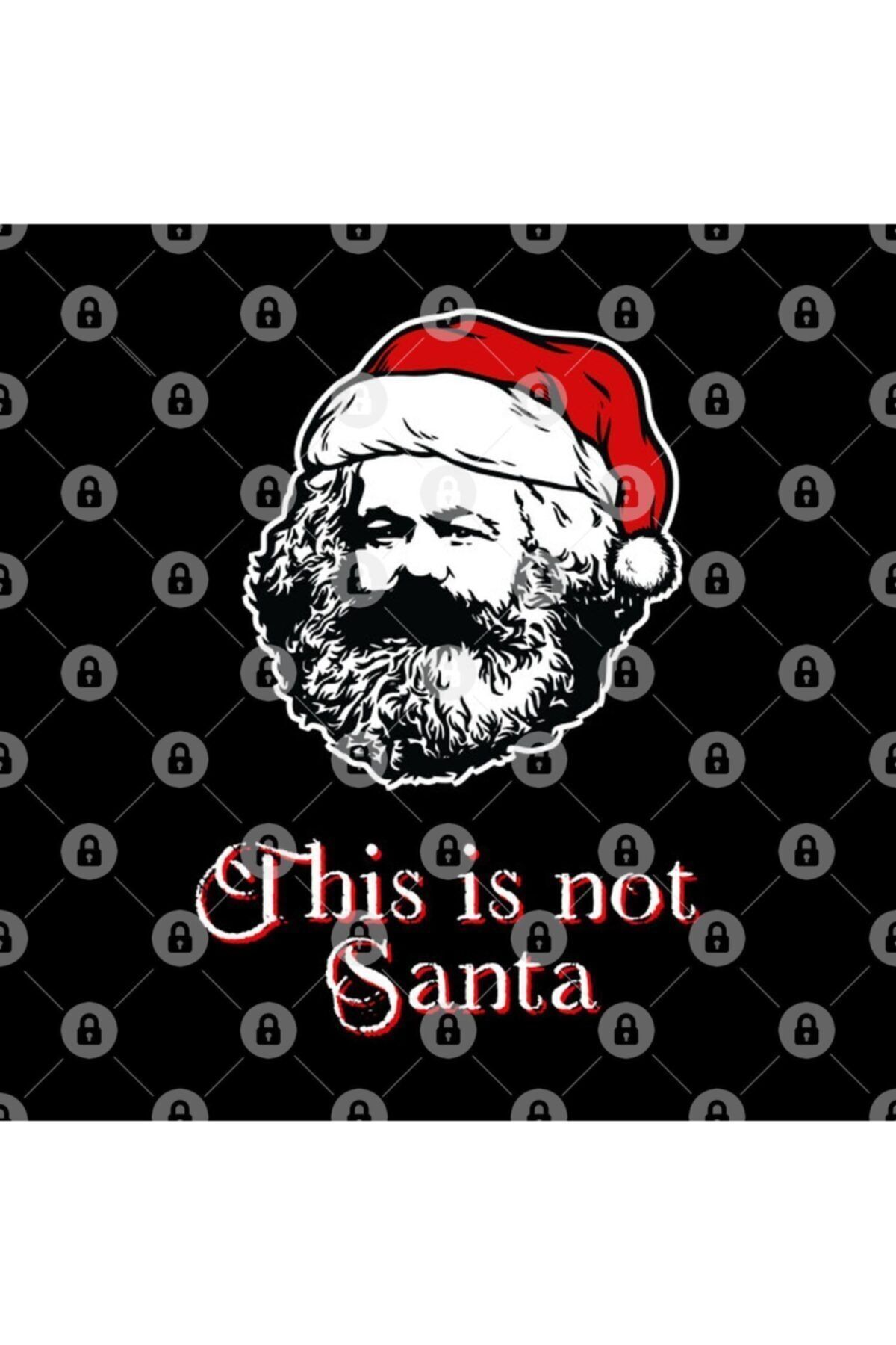 TatFast-Karl Marx This Is Not Santa Ugly Christmas Sweater For Marxists Commies Leftists Philosophers A Mug 3