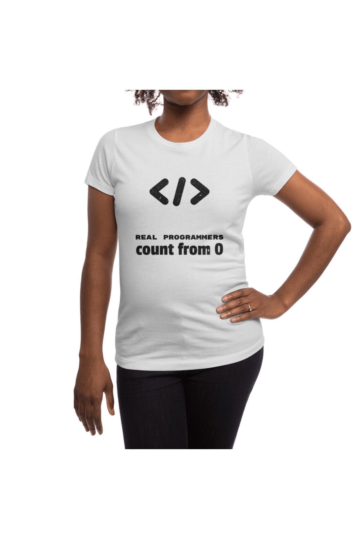 Fizello-Real Programmers - Basic Coding Math, Unisex Λευκό T-shirt 5