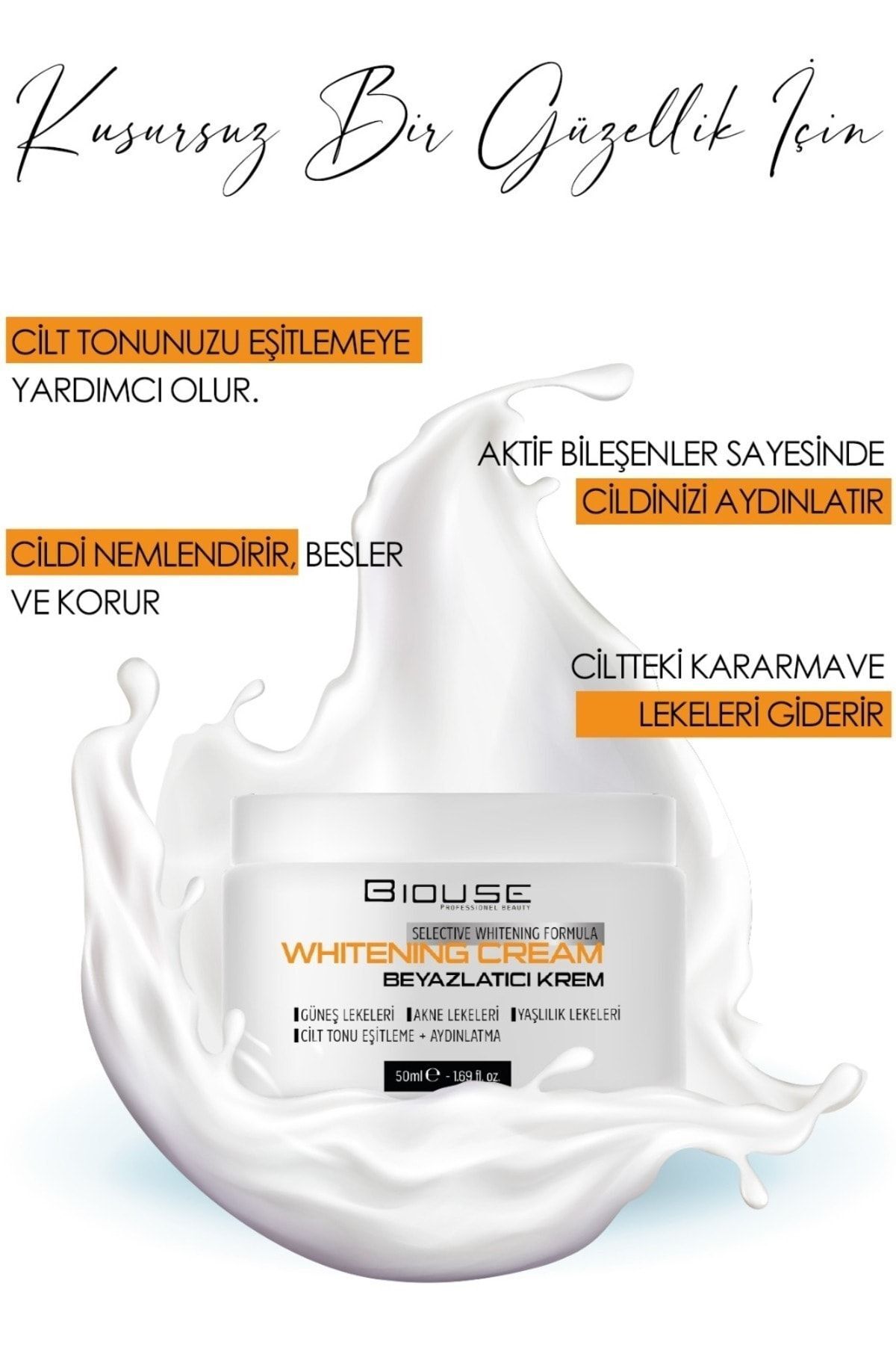 BIOUSE-Skin Whitening Cream Against Dark Spots 50 E g 2