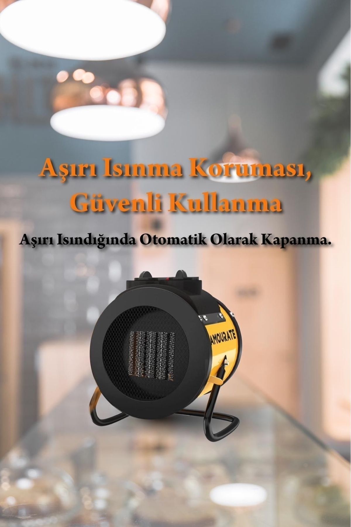 SHARPA Taşınabilir Elektirikli Güçlü Fan Isıtıcı Portatif Elektirikli Isıtıcı 3000w Radyatör Oda Istıcıfan