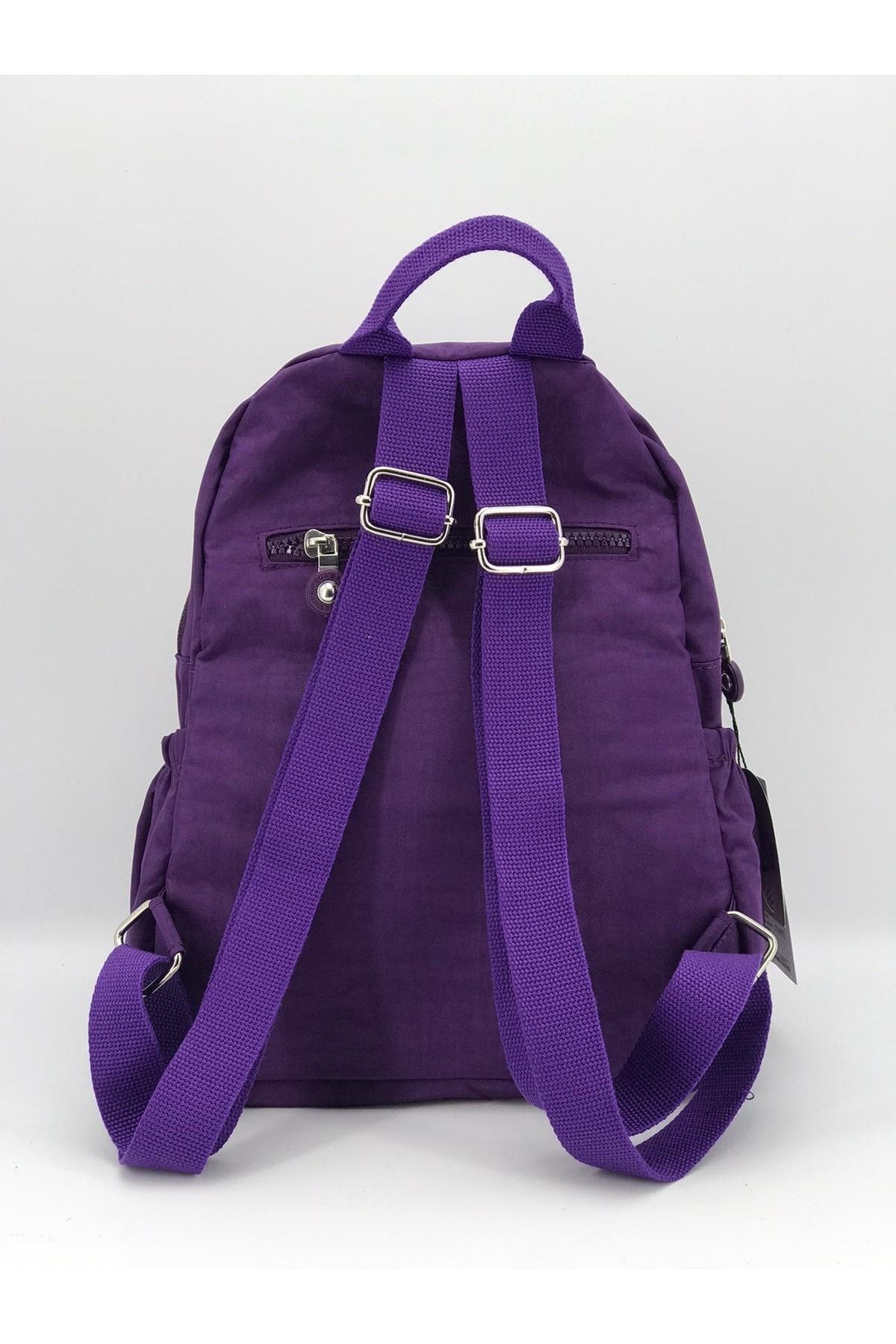 MEGA-Rucsac-crinkle Fabric Rucsac Mov 2