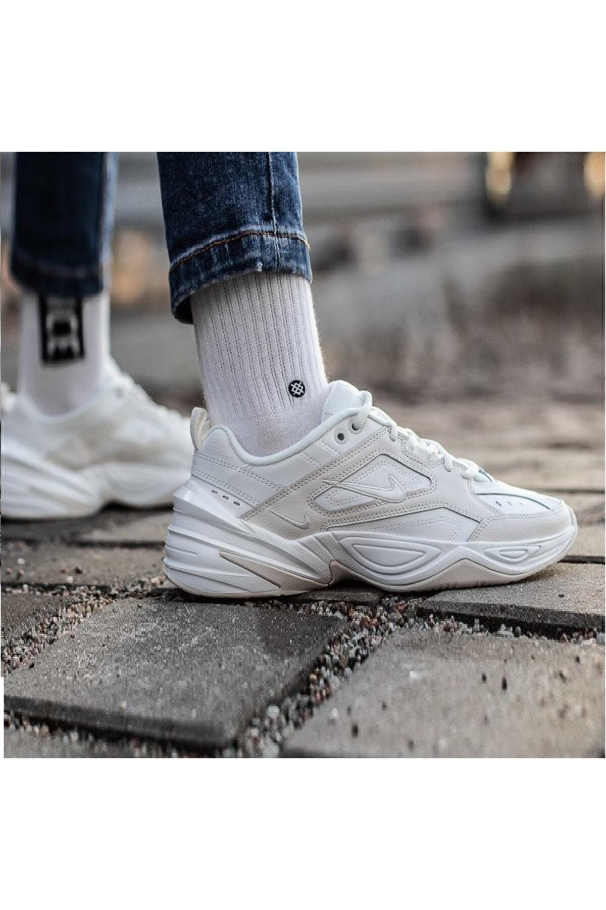 Nike M2k Tekno Unisex White Sports Shoes