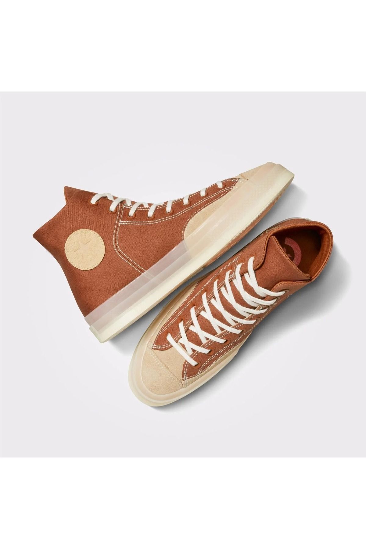 کفش Converse کانورس ورزشی یونیسکس قهوه ای Chuck 70 Marquis Sportswear اورجینال - تصویر 2