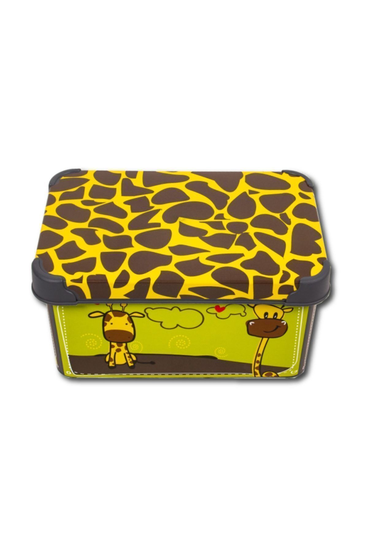 QUTU-5 L Giraffe Patterned Decorative Storage Box - Style Box 2
