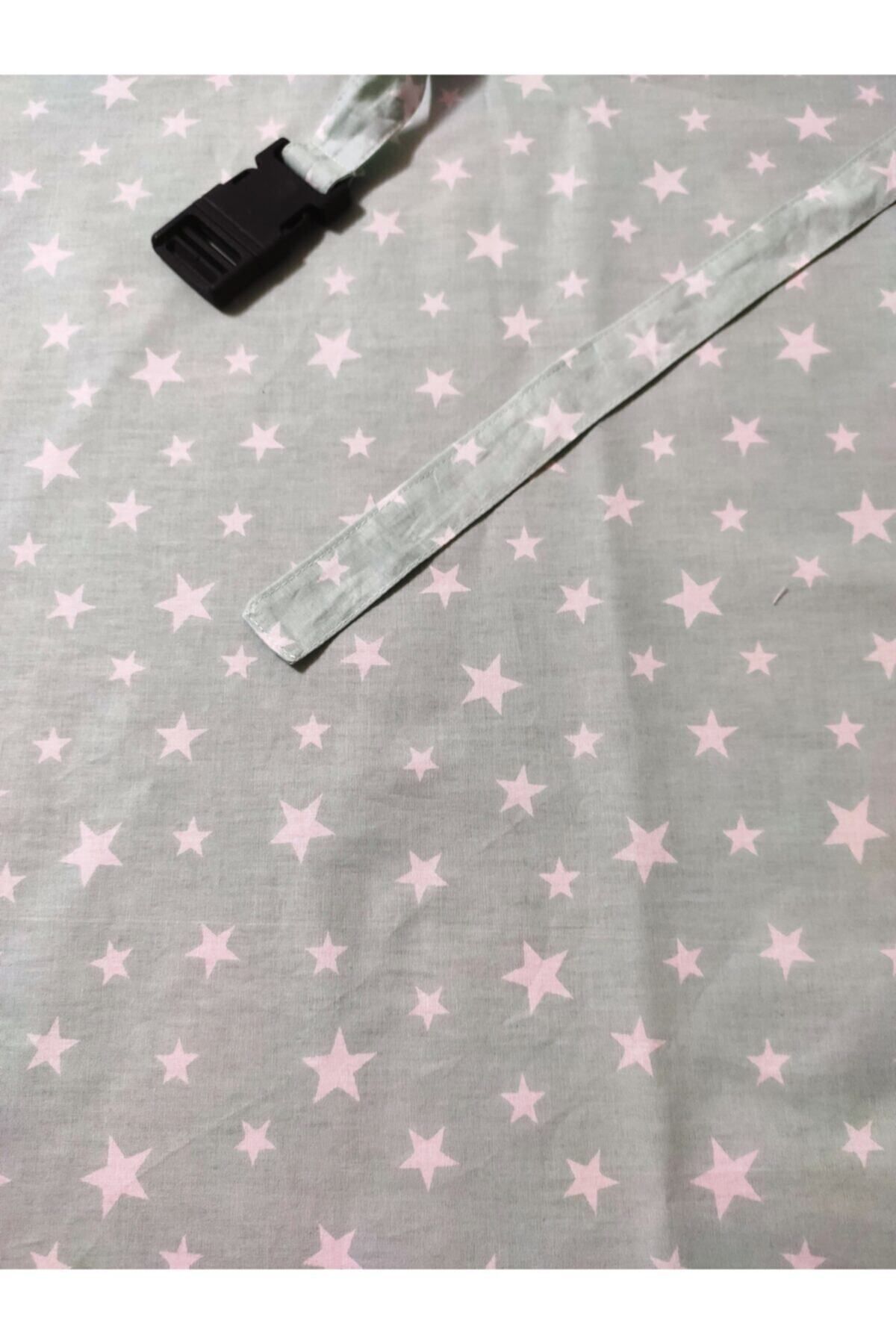 BeybiNest Balenli Emzirme Önlüğü 100x80 Cm Ayarlanabilir Boy Mint Yeşil fotoğrafı 3 (önizleme)