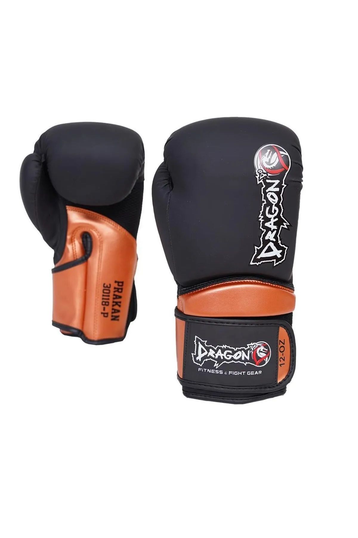 دستکش بوکس مردانه و زنانه GIFTTOOM DRAGON PRAKAN BOXING KICK MUAY THAI GLOVE BANDAGE AND TEETH 3 SET Dragondo