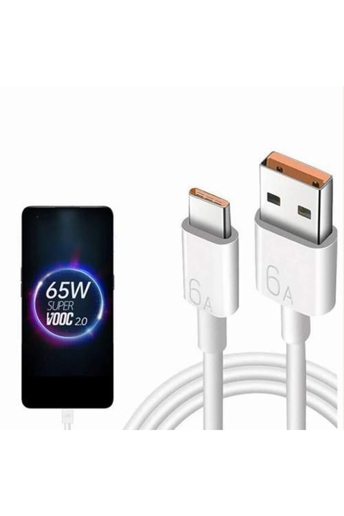 Xiaomi Redmi Note Uyumlu 10 5g 6a 66w Usb Type-c Turbo Hızlı Şarj Ve Data Kablosu - 6