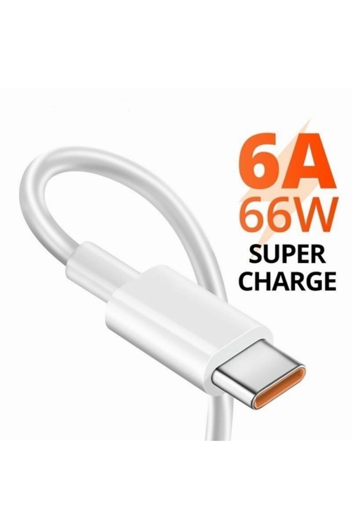 Xiaomi Redmi Note Uyumlu 10 5g 6a 66w Usb Type-c Turbo Hızlı Şarj Ve Data Kablosu - 4