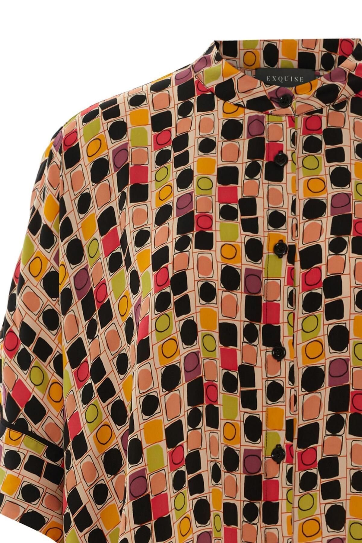 Exquise-Colorful and Polka Dot Shirt Design 7