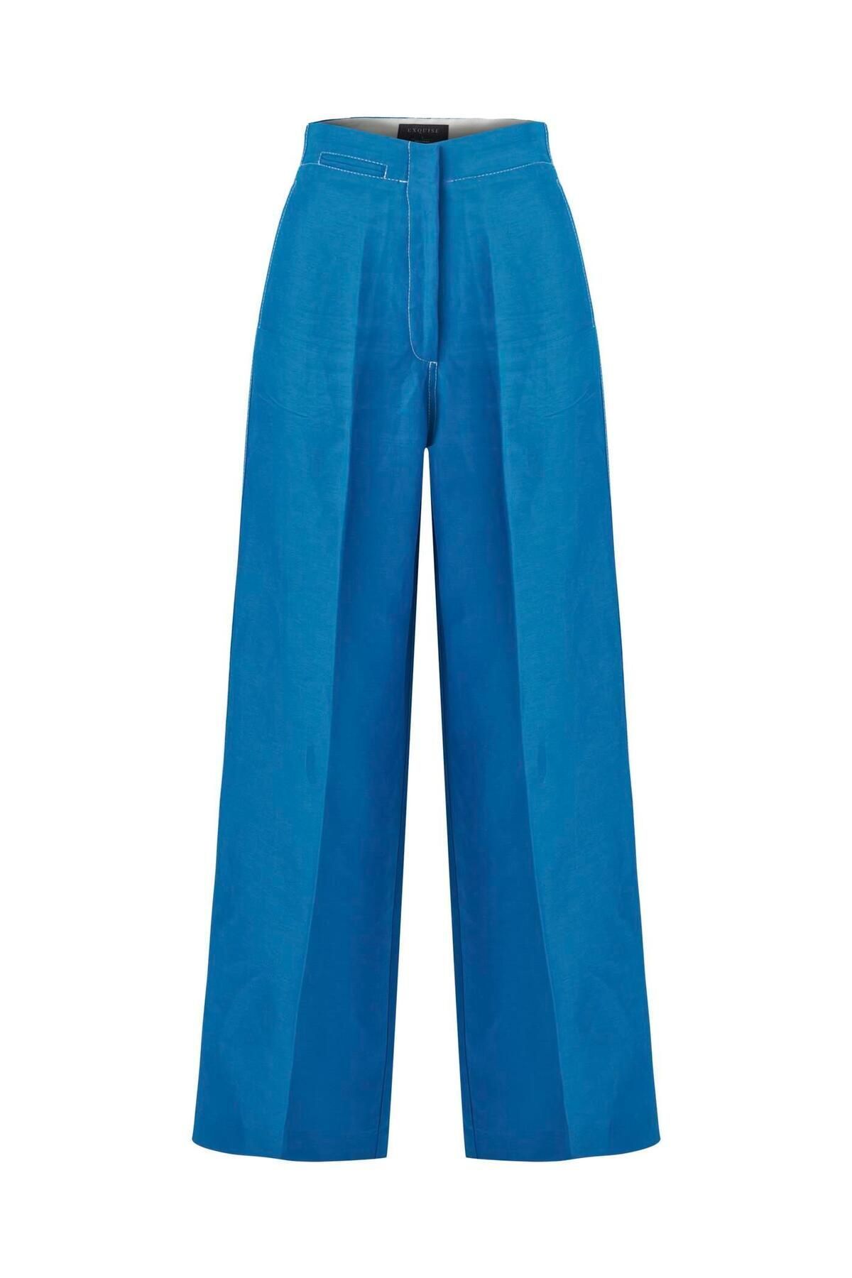 Exquise-Pantaloni din stofă Palazzo 5