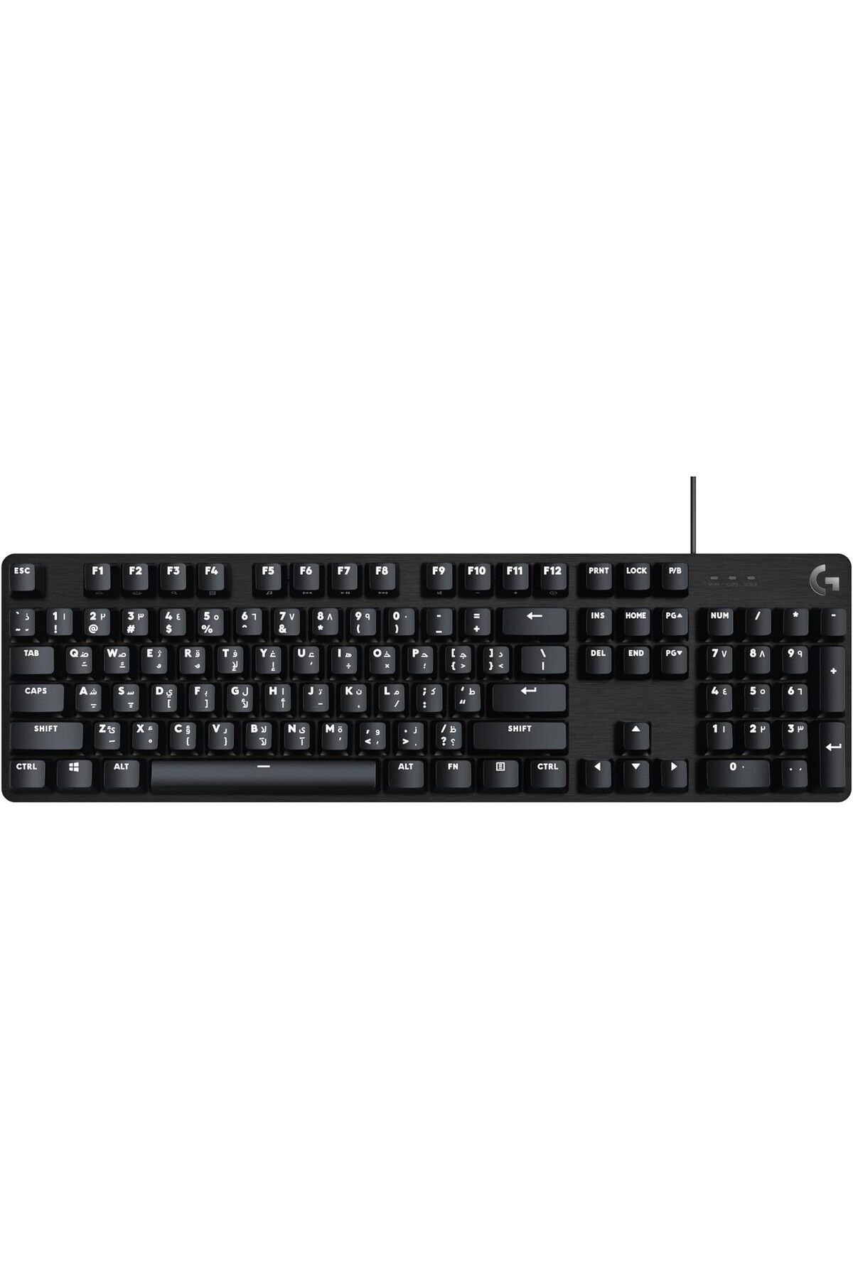 logitech-لوحة مفاتيح ميكانيكية للألعاب كاملة الحجم مع مفاتيح ميكانيكية للتوزيع G413 SE - أسود 1