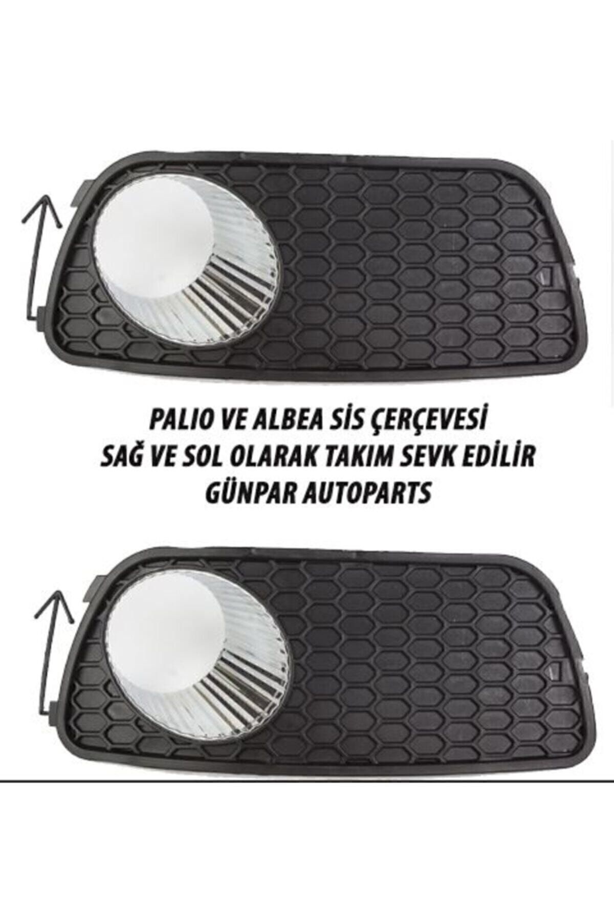 Genel Markalar Fiat Palio Albea Ön Sis Far Çerçevesi Sisli Tip Yuvalı Sağ Sol Tk