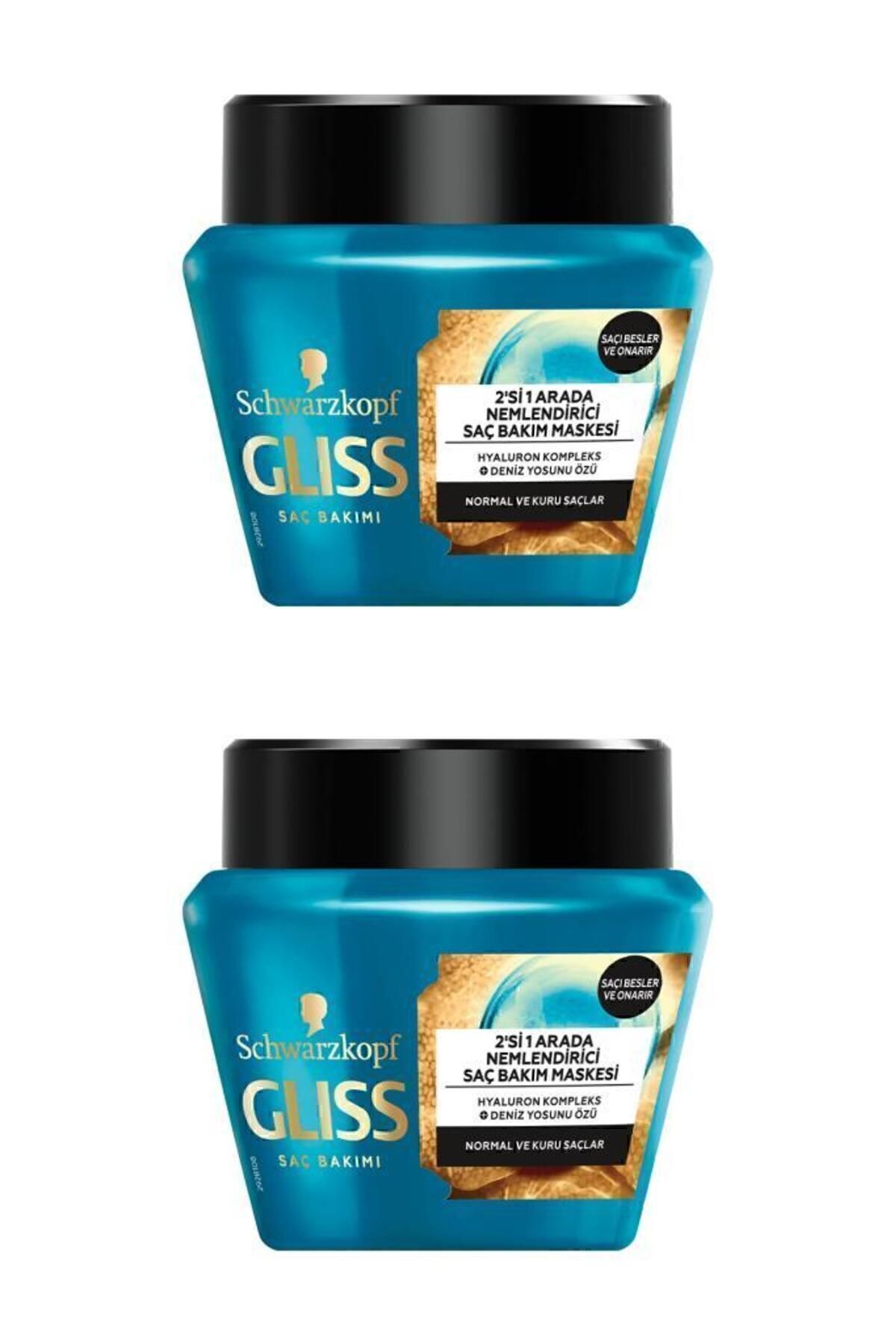 کرم حالت دهنده مو زنانه – مردانه  Gliss | TYCYCMUVBN171508659515686 اورجینال - تصویر 2