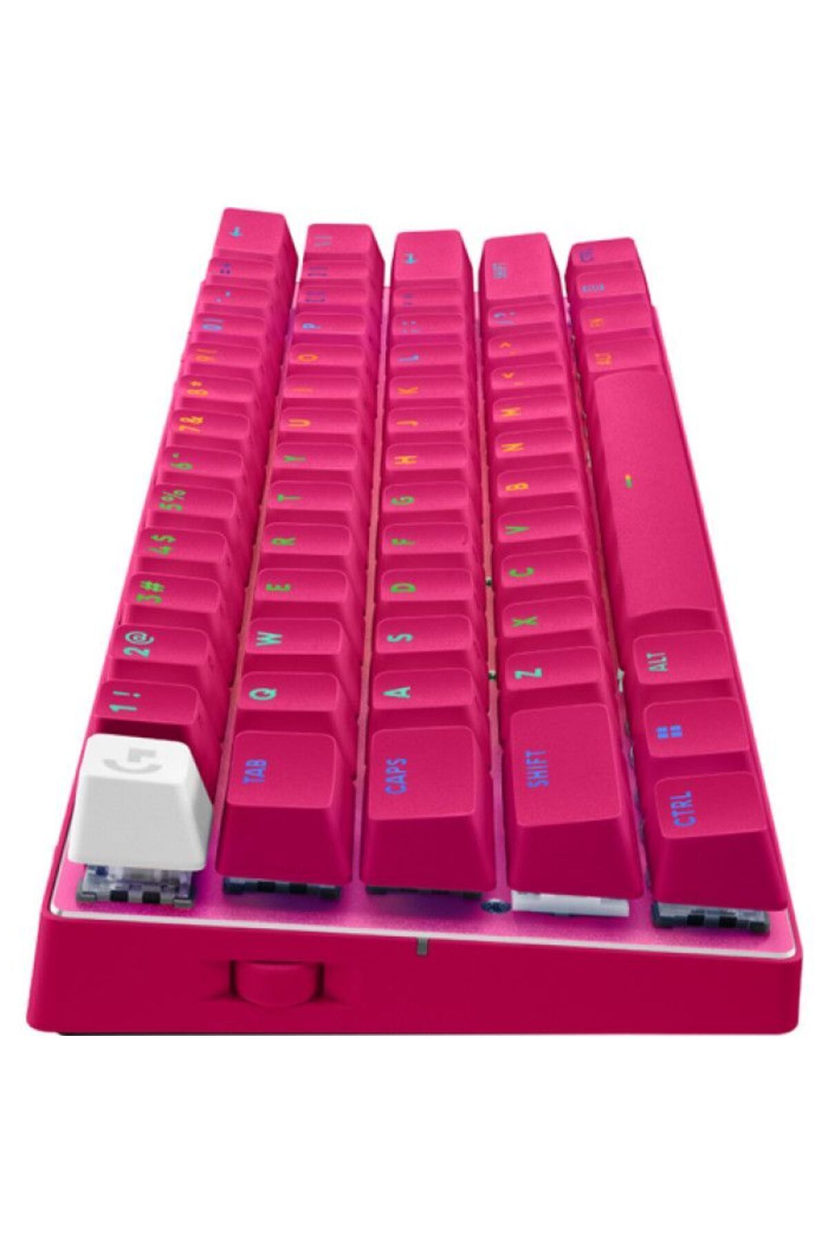 logitech-PRO X 60 LIGHTSPEED Wireless Gaming Keyboard (Tactile) Magenta 2