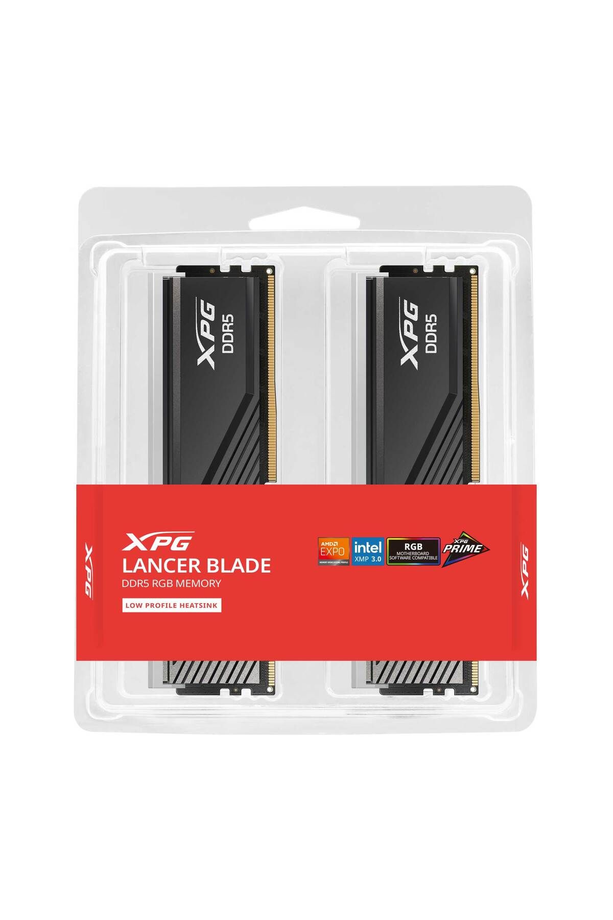 XPG-48Gb (2X 24Gb) Ddr5 6400Mhz Cl32 Rgb Dual Kit Pc Ram Lancer Blade Ax5U6400C3224G-Dtlabrbk 4