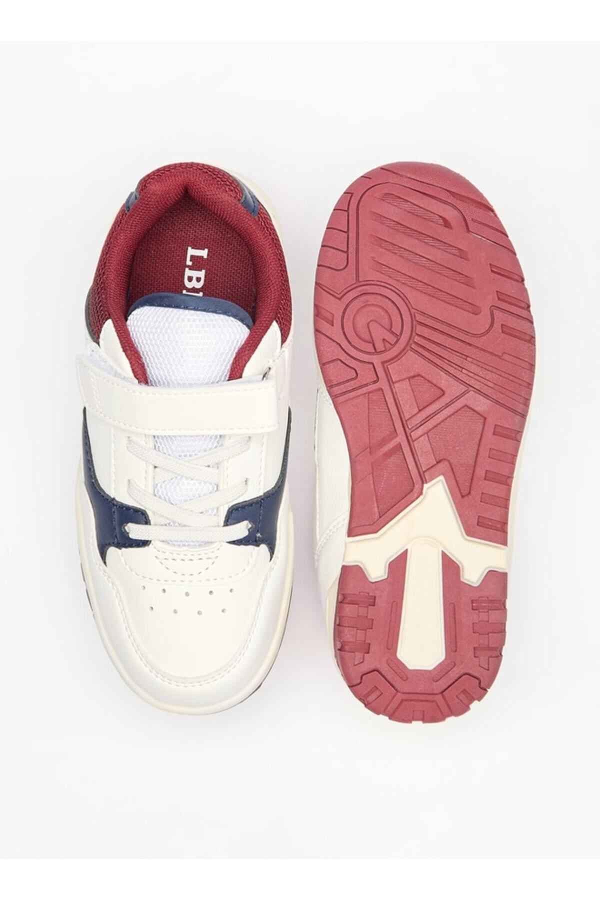 LBL by Shoexpress-Panelled Shoes with Hook and Loop Closure 4