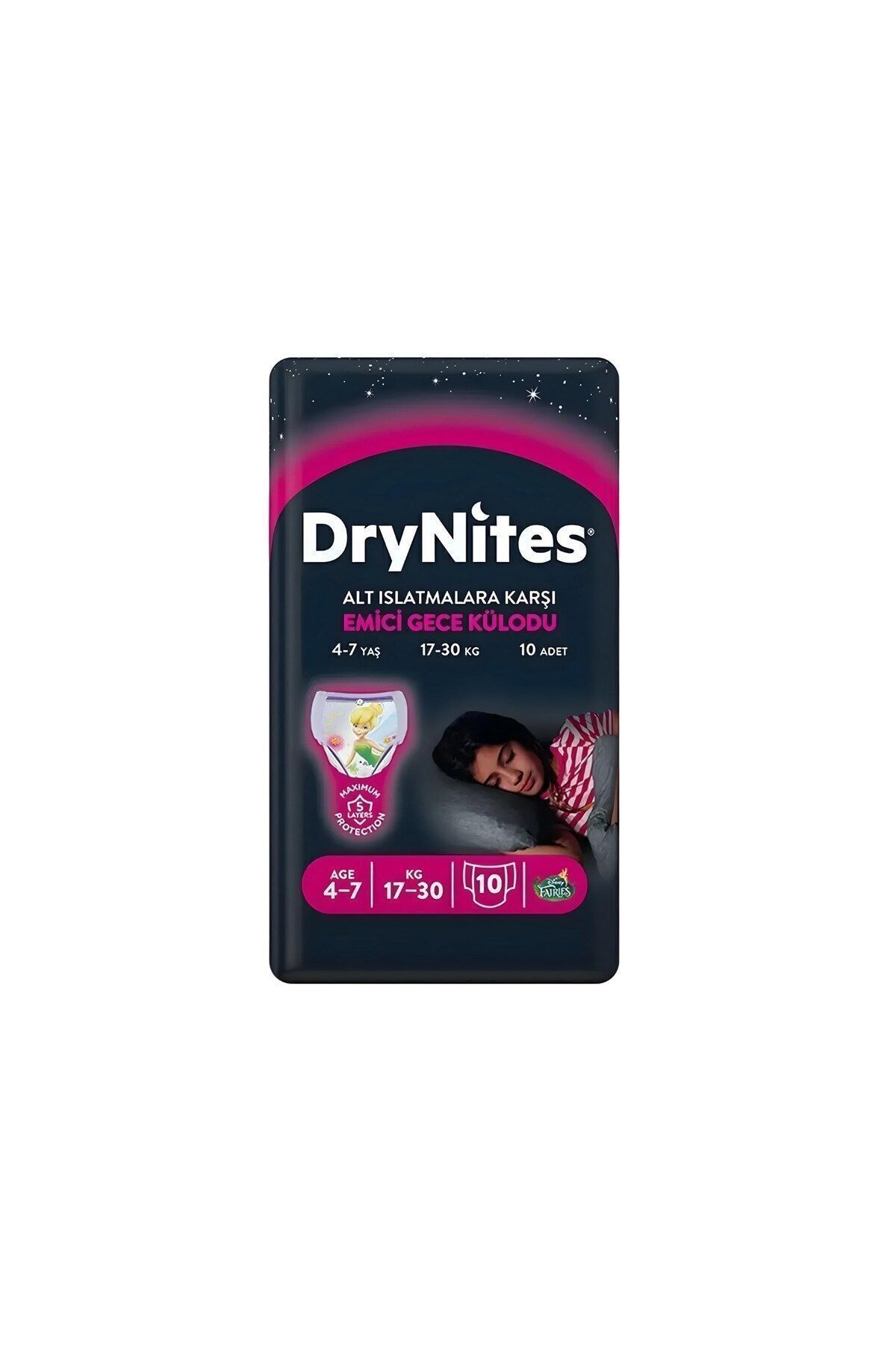 Huggies Dry Nites Kız Gece Külodu Small 10 Lu