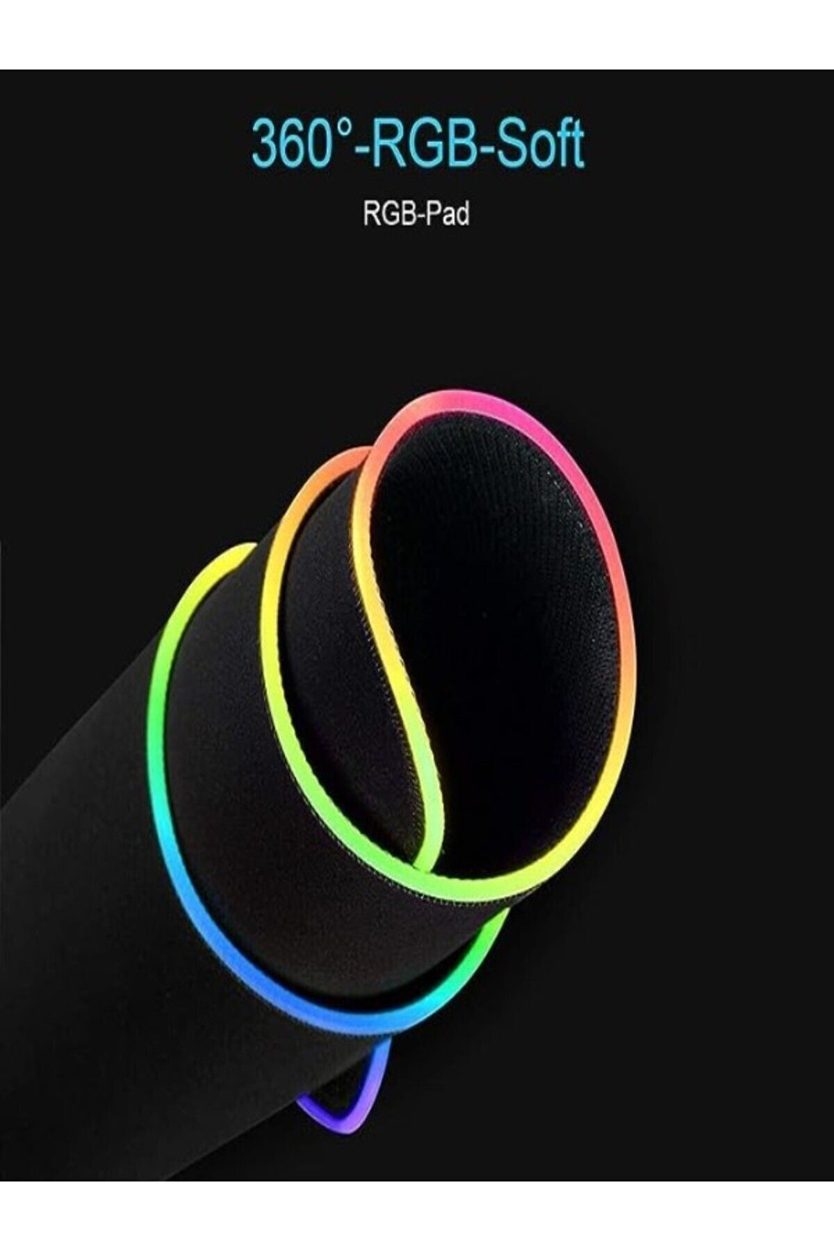 Rgb Mause Pad Led Işıklı 80x30 Rbg Mause Pad Gamıng Mause Pad 4