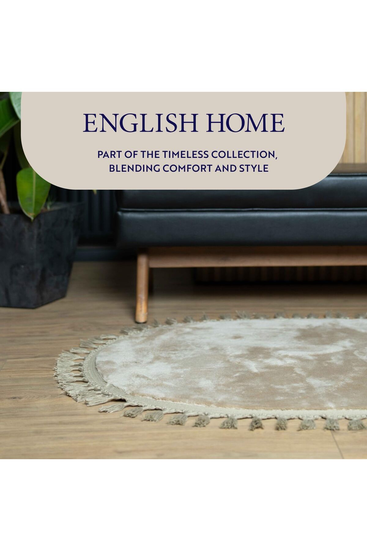 English Home-Yumuşak Modern Halı, Oturma Odası, Yatak Odası, Yemek Odası için Yıkanabilir İç Mekan Halıları 2