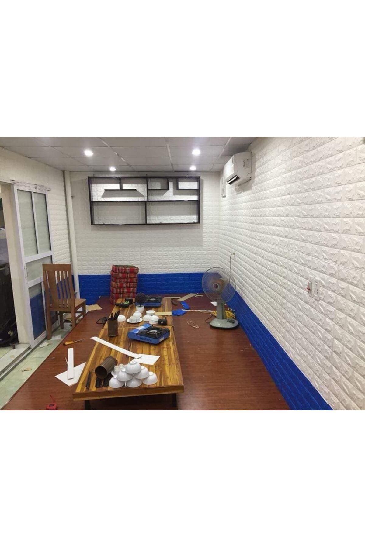 50x54cm 0,27 m2 Silinebilir 3d Tuğla Kendinden Yapışkanlı Duvar Kağıdı Esnek Köpük Paneli Kağıdı