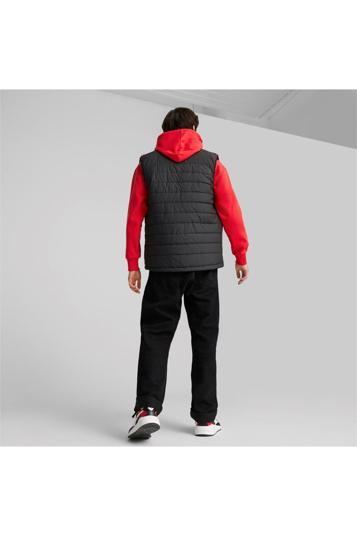 Puma Ferrari Race Padded Vest Erkek Yelek Erkek Giyim