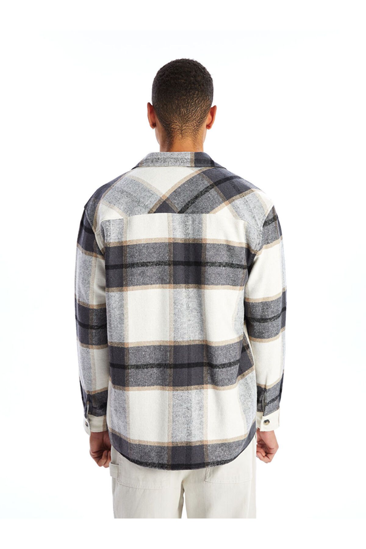 LC Waikiki-Plaid Patterned Regular Fit Men's Lumberjack Shirt - Long Sleeve Jacket 4