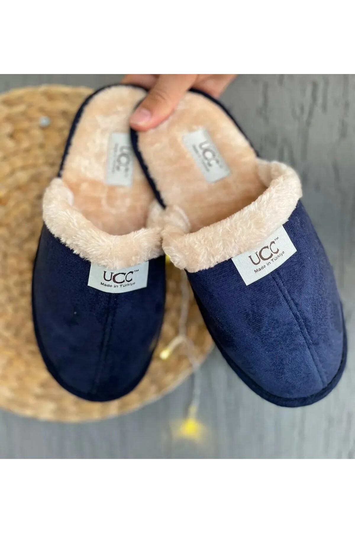  دمپایی خانگی یونیسکس با داخل پشمی