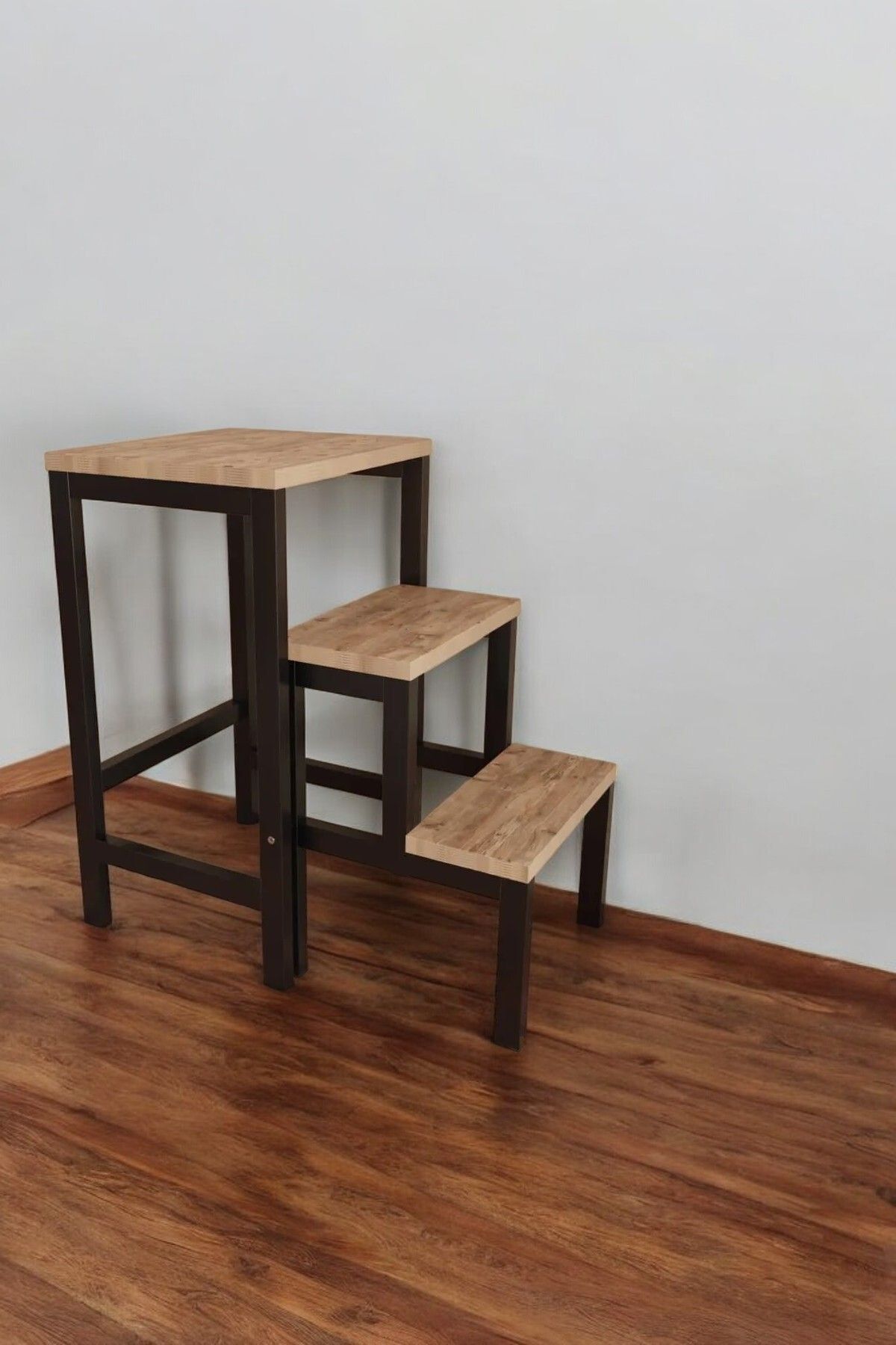 orlantha-Decorative Flower Pot Stool - Folding Ladder, Multi-Purpose Coffee Table 4
