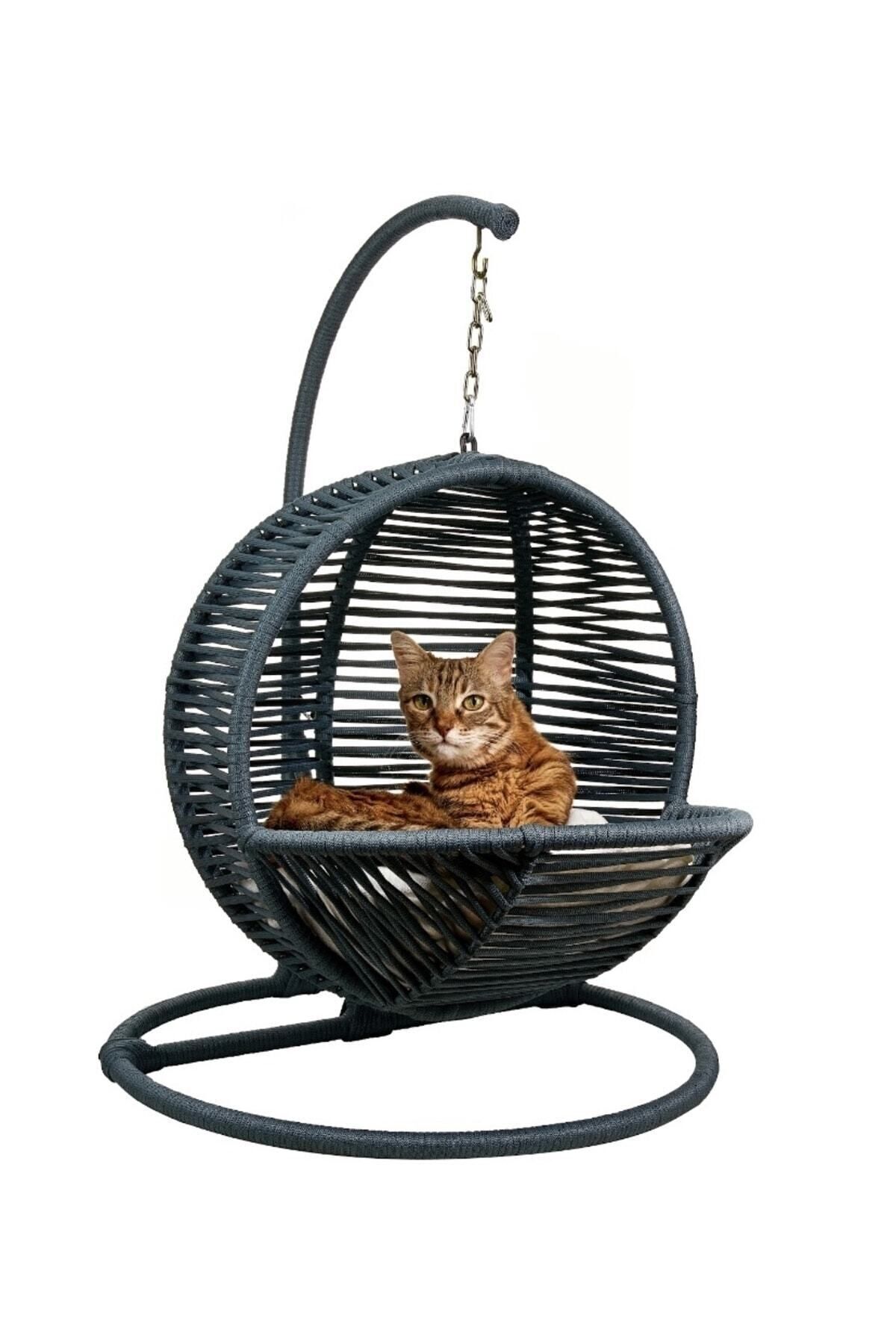 Kedi Salıncağı & Kedi Yatağı (SABİTLEME APARATLI)