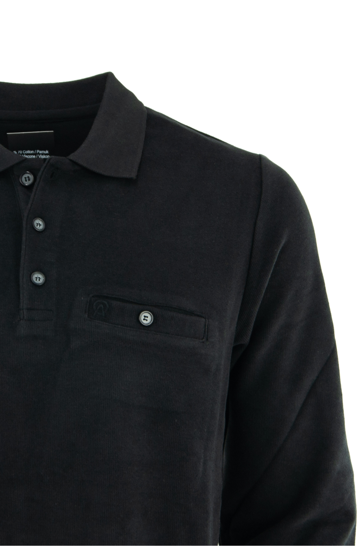 بافت و پلیور مردانه مشکی Oppland | OPPM2022EKRFOZBR30 اورجینال - تصویر 3