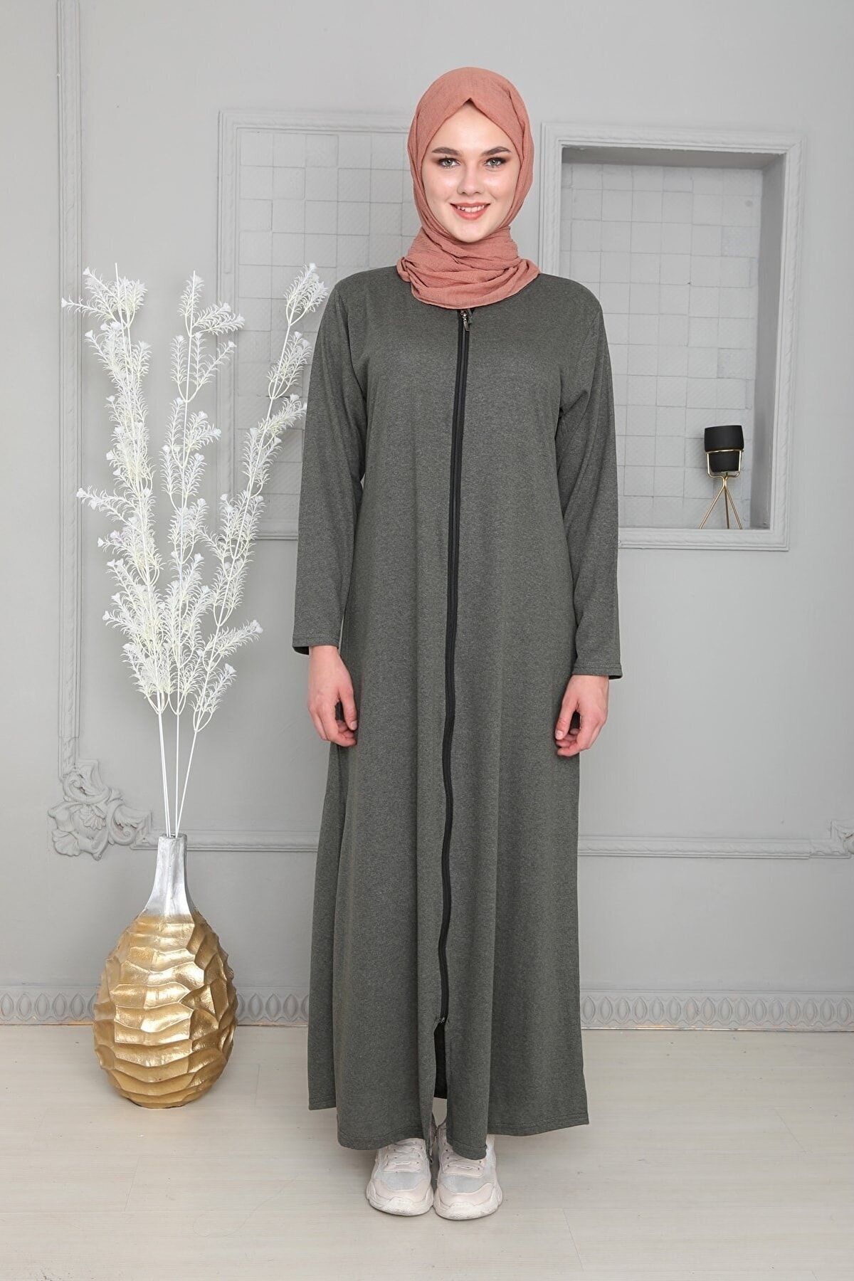 Kutay Collection-Rochie de rugăciune cu fermoar pentru femei-rochie de dimineață 2