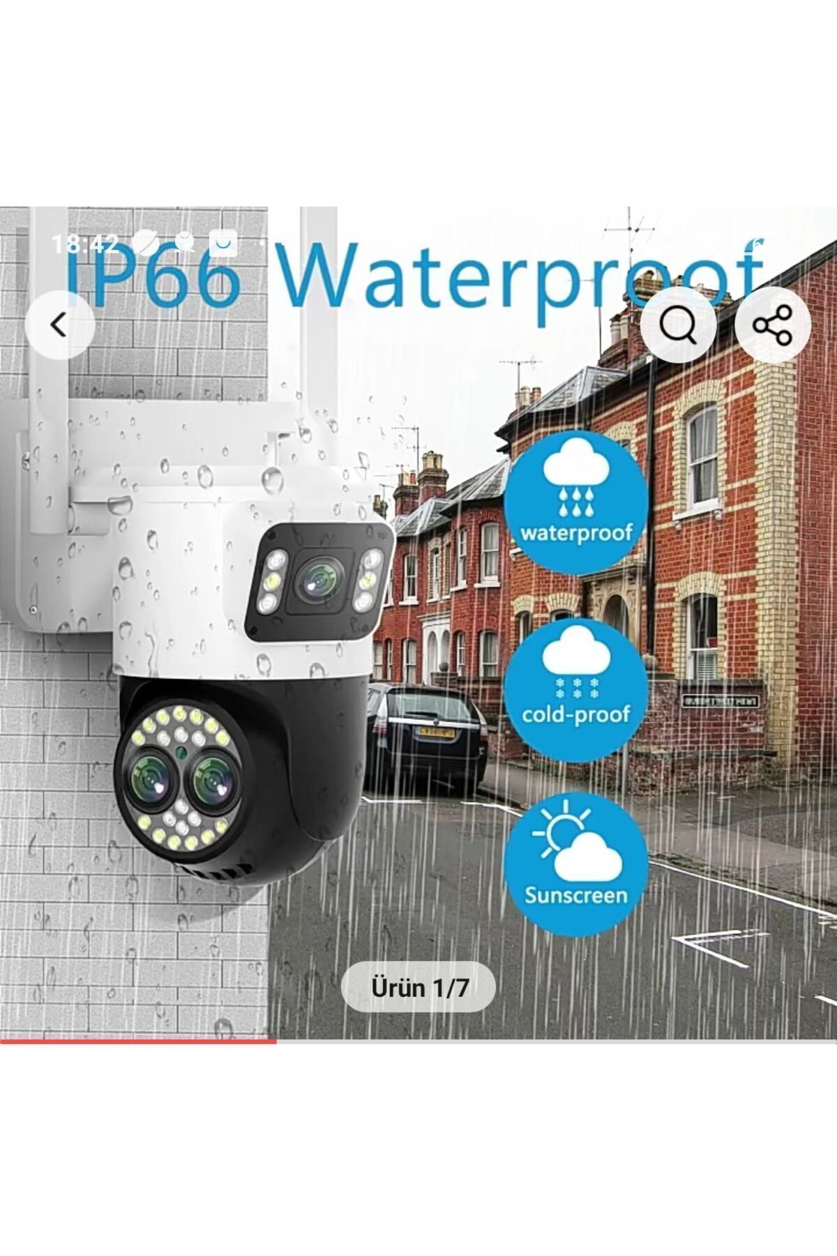 Protem Wifi çift kameralı 10 x zoom fotoğrafı 2 (önizleme)
