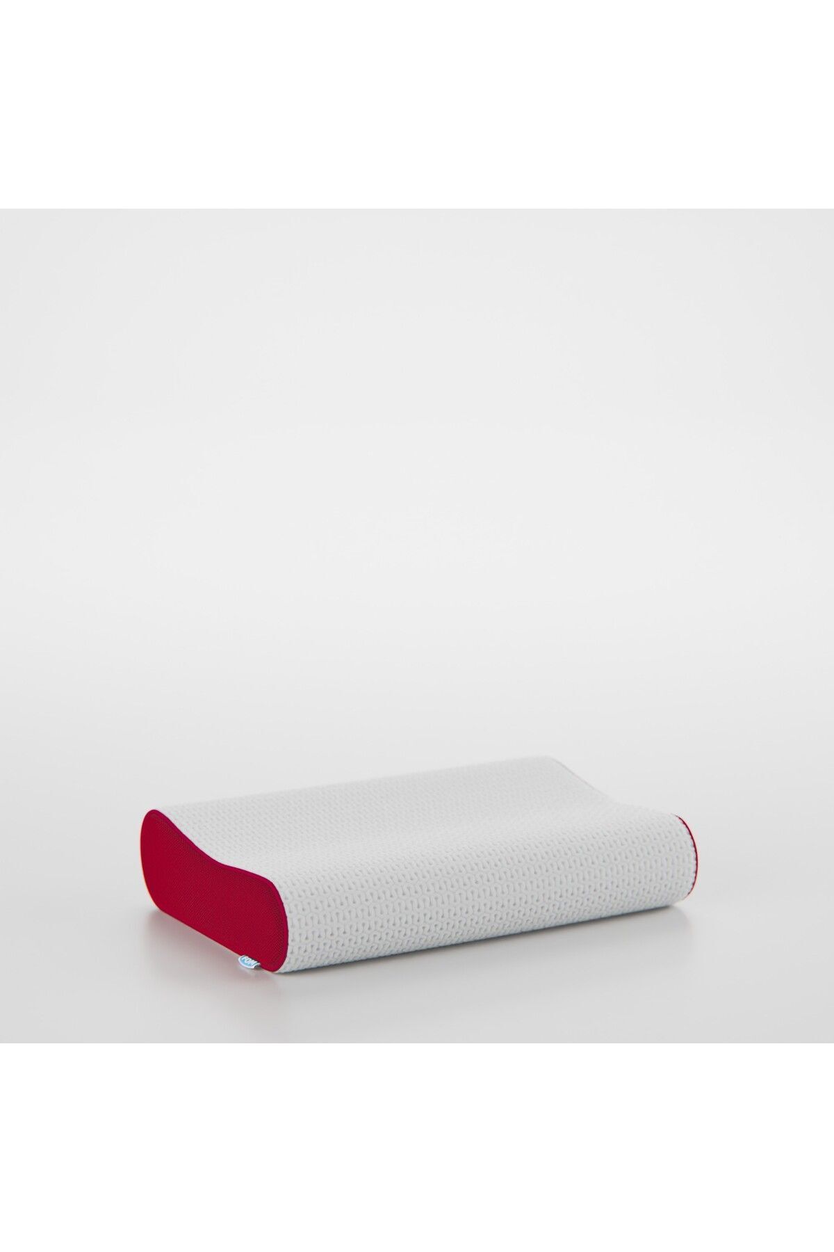 FOM-Orthopedic Mini Flex Visco Sleeping Pillow - For Children and Travel, Red, 50x30x11/9 4