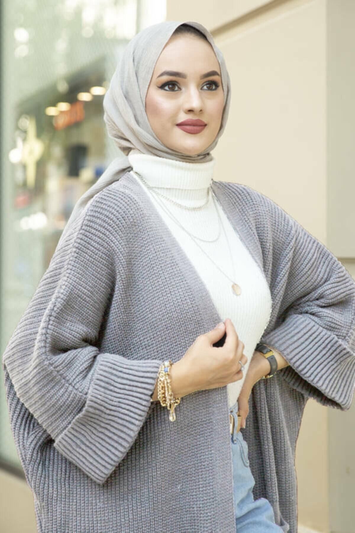 IŞILDA FASHION-DAMEN STRICKWAREN CARDIGAN 2
