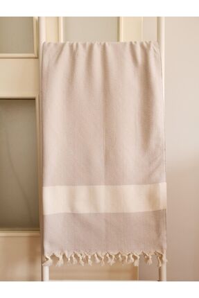 Melis Home Elmas Peştemal, 100x180, Banyo Havlusu, Plaj Havlusu, Bej