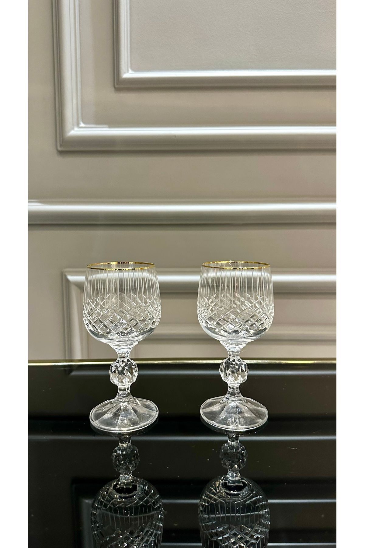 Bohemia-CRYSTALITE BOHEMIA double Coffee Side Water Cup 1