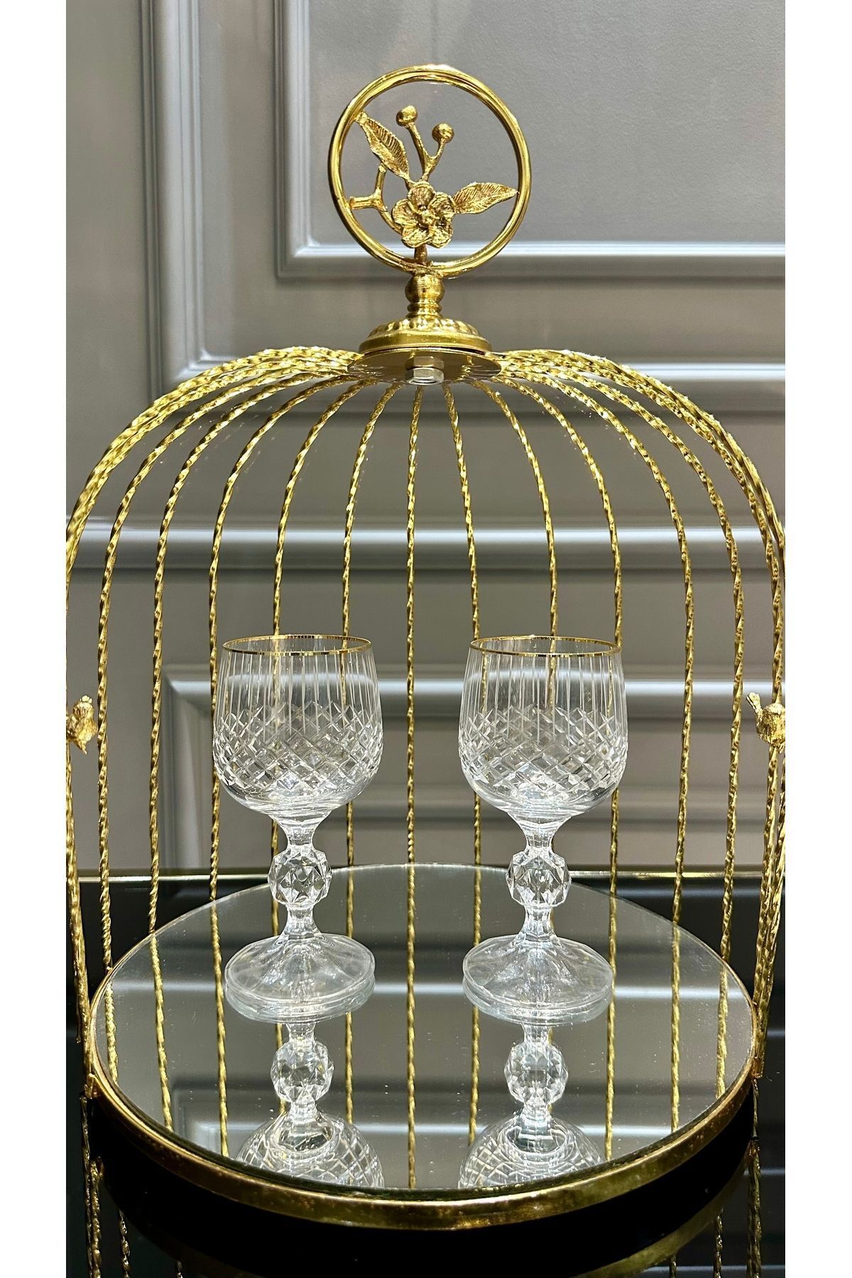 Bohemia-CRYSTALITE BOHEMIA double Coffee Side Water Cup 2