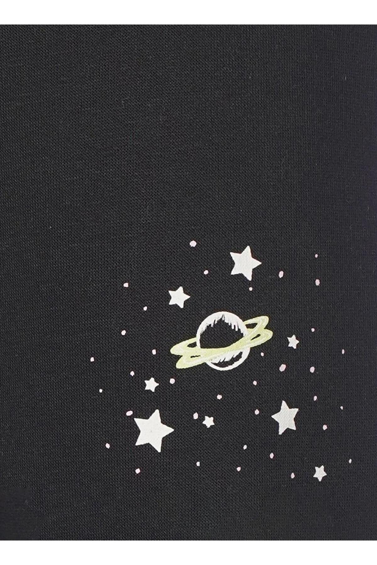 شلوار گرمکن پسرانه مشکی هاملhummel | 932070-2001 اورجینال - تصویر 3