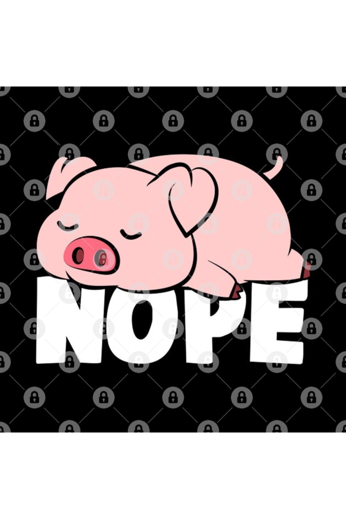 TatFast-Napping Pig Tee Funny Nope Lazy Piggy Lover Pets Fan Gift Mug 3
