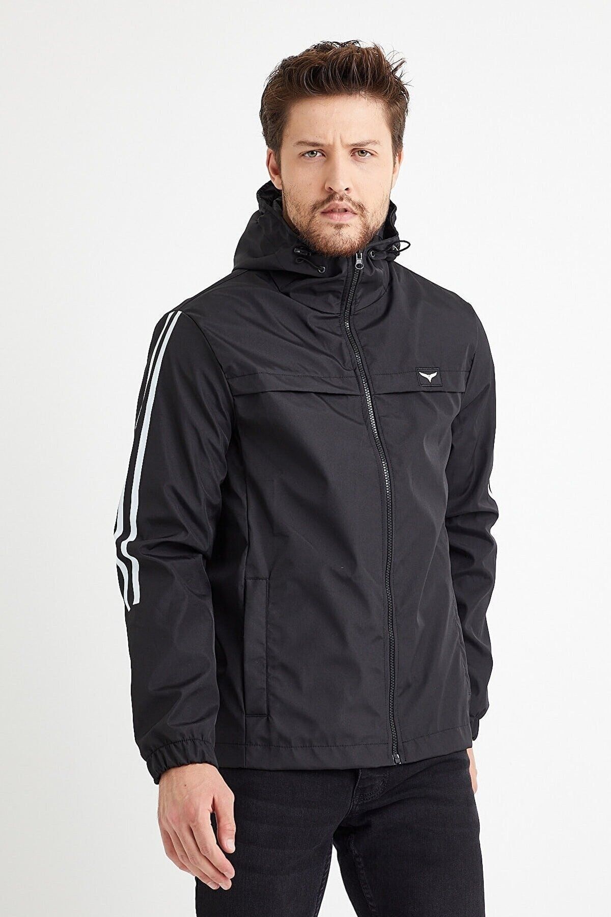 LEVEL HİGH  Erkek Su Ve Rüzgara Dayanıklı Mevsimlik Yağmurluk - Görsel 3