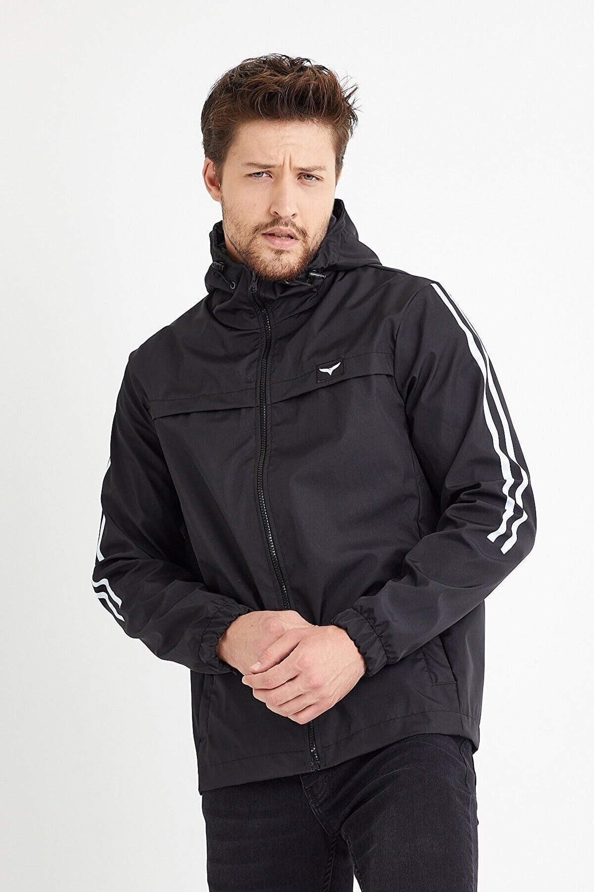 LEVEL HİGH  Erkek Su Ve Rüzgara Dayanıklı Mevsimlik Yağmurluk - Görsel 6