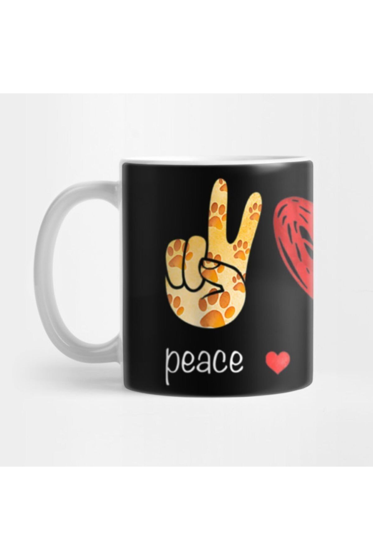Peace Love Kangal Dog Kangal Dog Lover Gift Mug, Gift, Dowry, Presentation