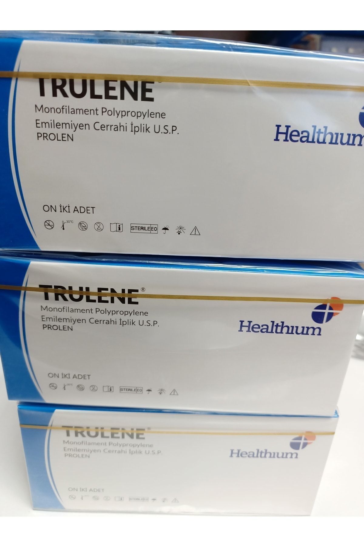 3-0 Emilemiyen Cerrahi Iplik 26 Mm 3 /8 Keskin 1 Paket (12 Adet) 2