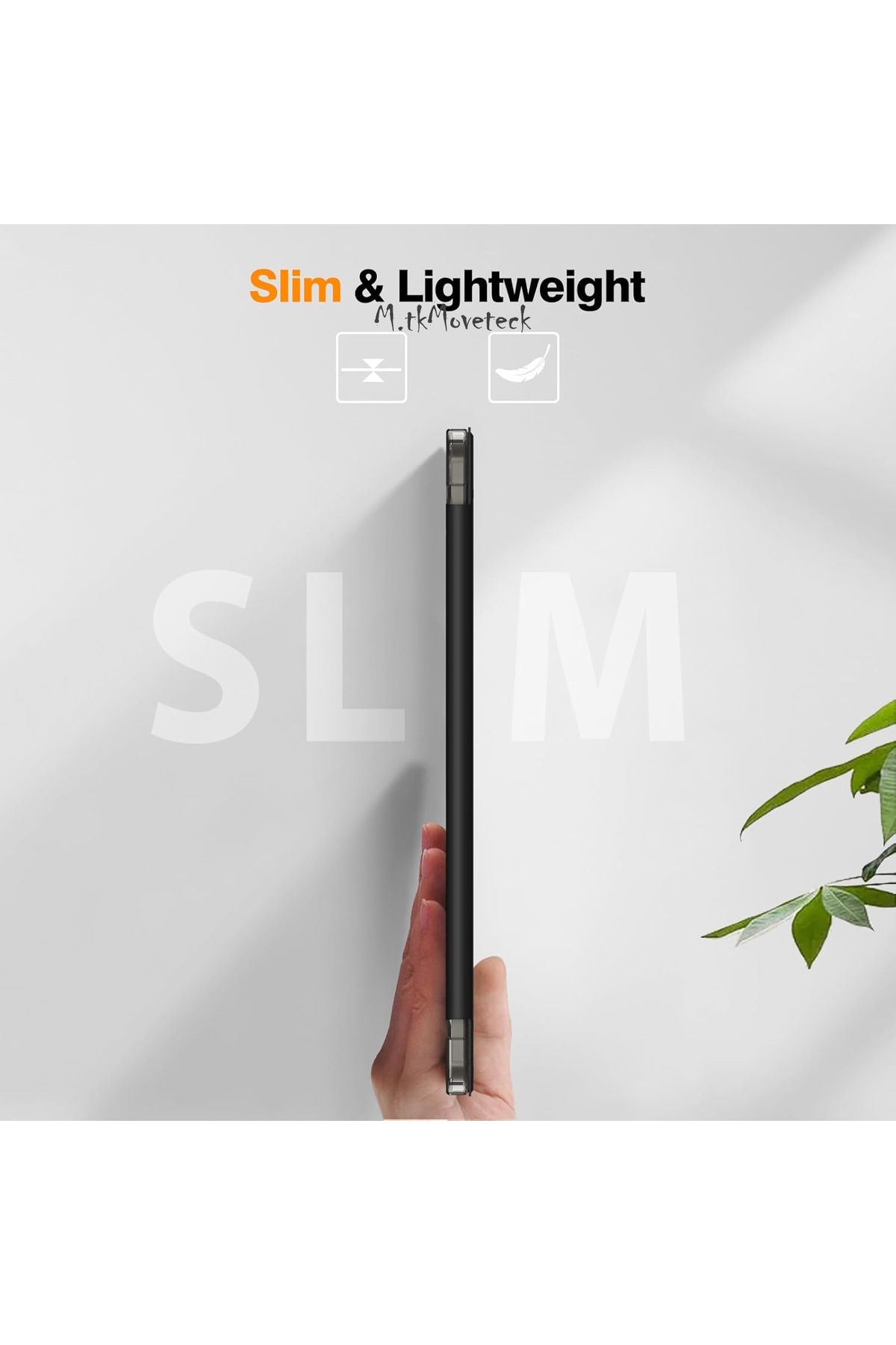 m.tk moveteck İpad Pro 11inç M4 2024 Uyumlu Kılıf Akıllı Smart Uyku
