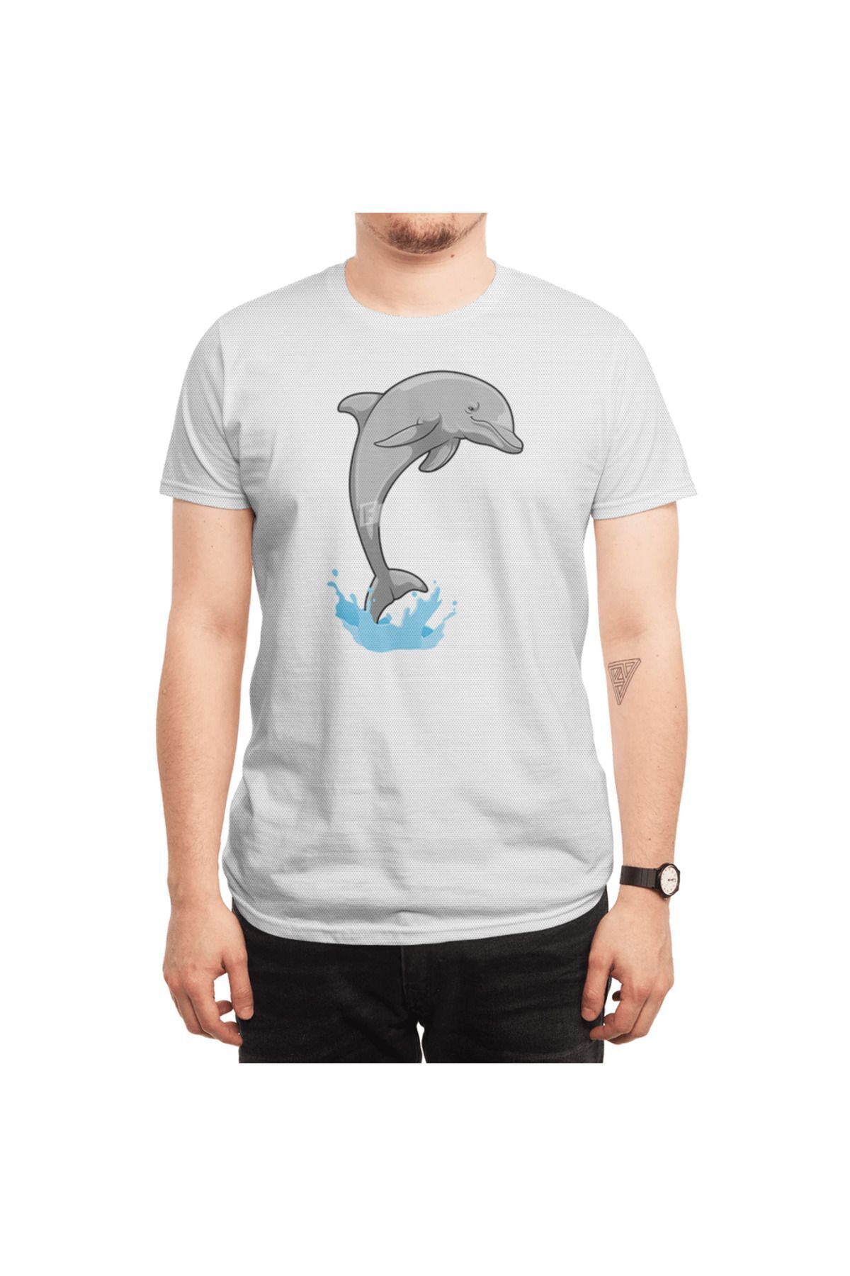 Fizello-Dolphin Over Water - Tricou sport ușor 6