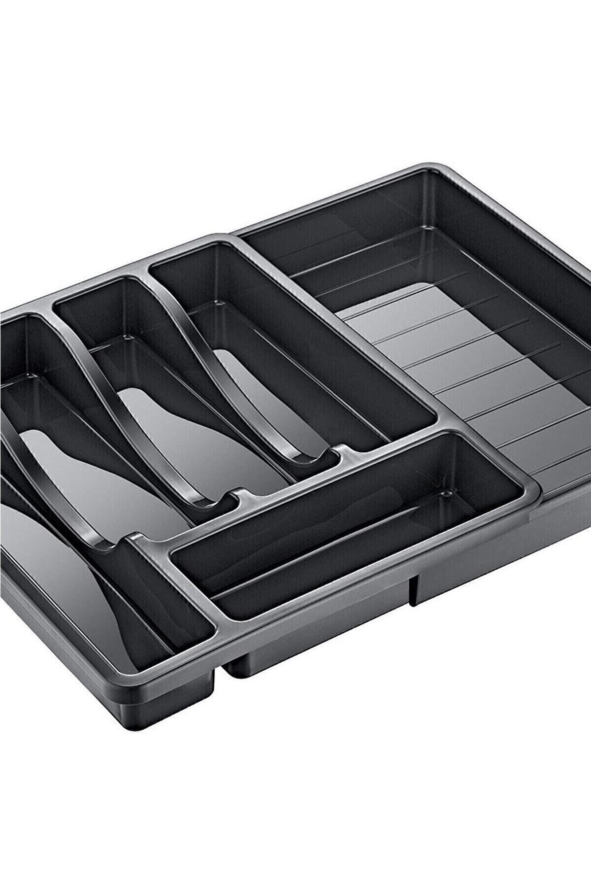 Hane216-2-Stage Sliding Spoon Holder Organizer - Extendable Sliding 1