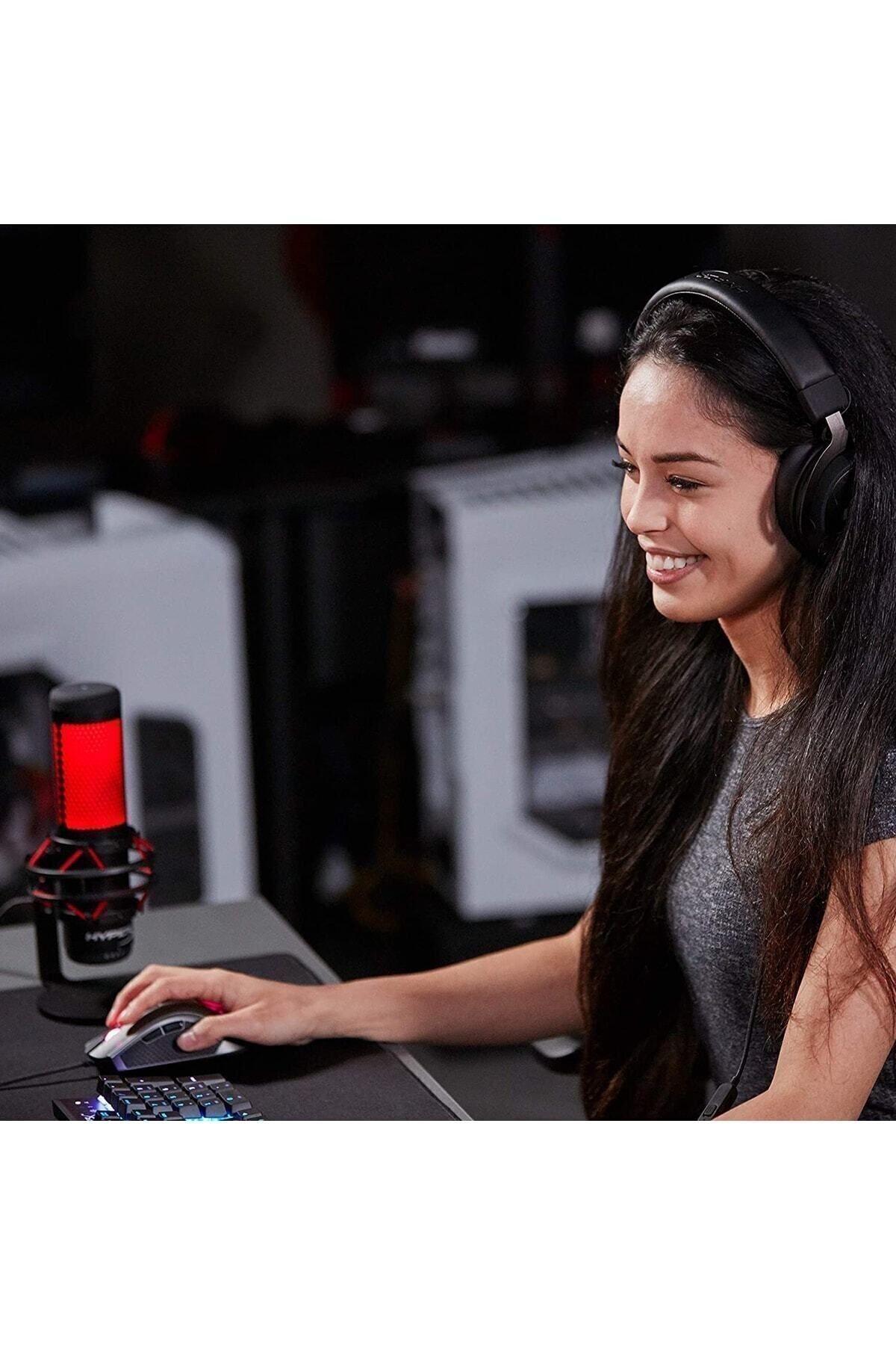 HyperX-ميكروفون مكثف USB احترافي من Quadcast 6