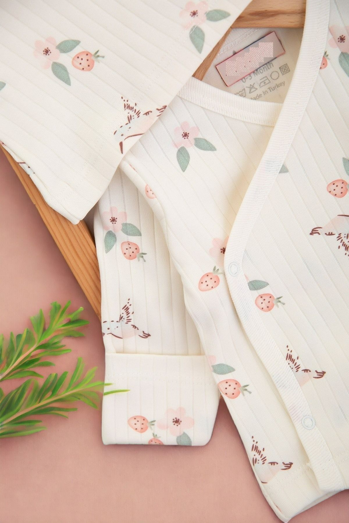 ست نوزادی پسرانه – دخترانه سفید voyyo kids baby | R600 اورجینال - تصویر 3