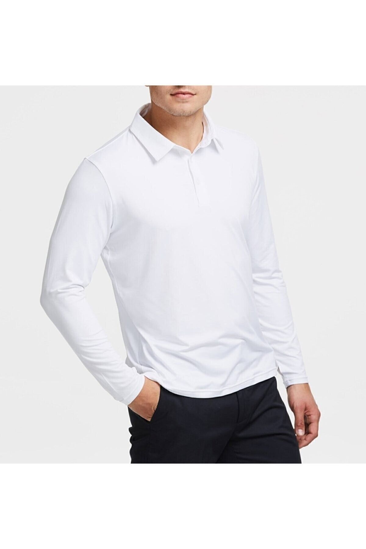 Barss Polo Collar Long Sleeve T Shirt Long Sleeve Polo Collar T Shirt